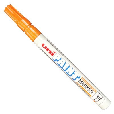 Caneta Uni Paint Marker PX-21 Laranja